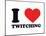 I Heart Twitching-null-Mounted Giclee Print