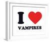 I Heart Vampires-null-Framed Giclee Print