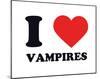 I Heart Vampires-null-Mounted Giclee Print