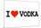 I Heart Vodka College Humor-null-Mounted Art Print