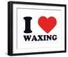 I Heart Waxing-null-Framed Giclee Print