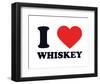 I Heart Whiskey-null-Framed Giclee Print
