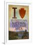 I Heart Whiskeytown National Recreation Area-Lantern Press-Framed Art Print