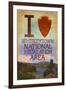 I Heart Whiskeytown National Recreation Area-Lantern Press-Framed Art Print