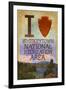 I Heart Whiskeytown National Recreation Area-Lantern Press-Framed Art Print