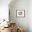 I Heart Wine-null-Framed Giclee Print displayed on a wall