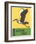 I is for Ibis-null-Framed Art Print