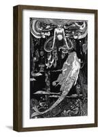 I Know What You Want' Said the Sea Witch-Harry Clarke-Framed Giclee Print