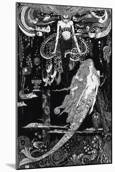 I Know What You Want' Said the Sea Witch-Harry Clarke-Mounted Giclee Print