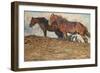 I Kvafvande blast, Motiv fran Oland , 1908-Nils Kreuger-Framed Giclee Print