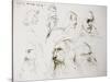 I Leonardo 06 (drawing)-Ralph Steadman-Stretched Canvas