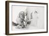 I Leonardo 09 (drawing)-Ralph Steadman-Framed Giclee Print