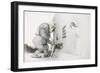 I Leonardo 09 (drawing)-Ralph Steadman-Framed Giclee Print