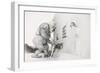 I Leonardo 09 (drawing)-Ralph Steadman-Framed Giclee Print