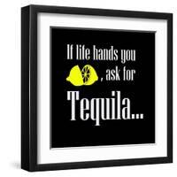 I Life Hands You Lemon-null-Framed Art Print