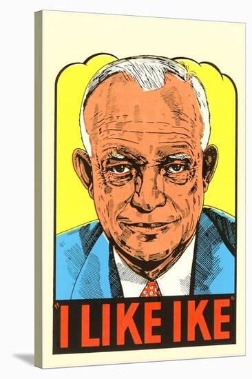 I Like Ike, Eisenhower-null-Stretched Canvas