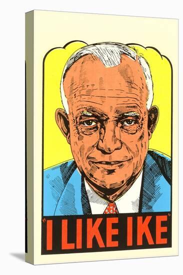 I Like Ike, Eisenhower-null-Stretched Canvas