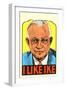 I Like Ike Political Sticker-null-Framed Giclee Print