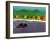 I Like Sticks Autumn 2-Stephen Huneck-Framed Giclee Print