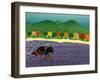 I Like Sticks Autumn-Stephen Huneck-Framed Giclee Print