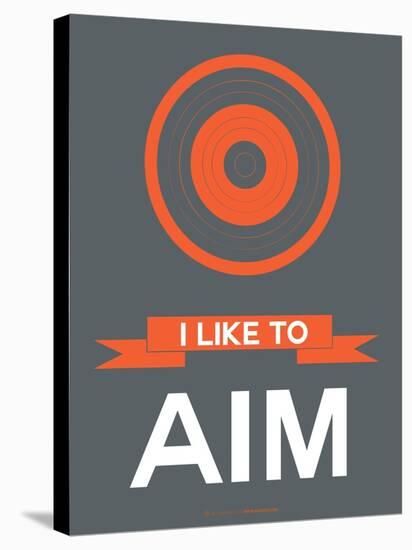 I Like to Aim 1-NaxArt-Stretched Canvas