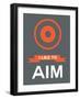 I Like to Aim 1-NaxArt-Framed Art Print