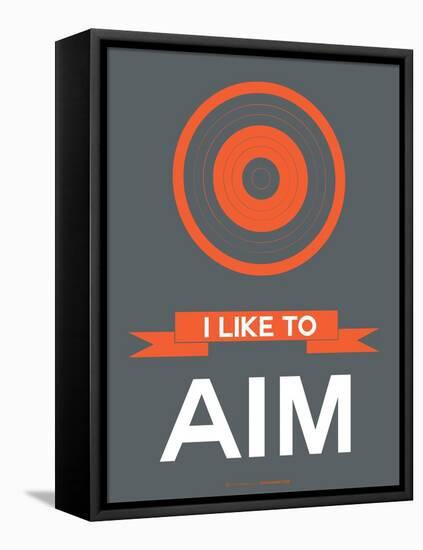 I Like to Aim 1-NaxArt-Framed Stretched Canvas