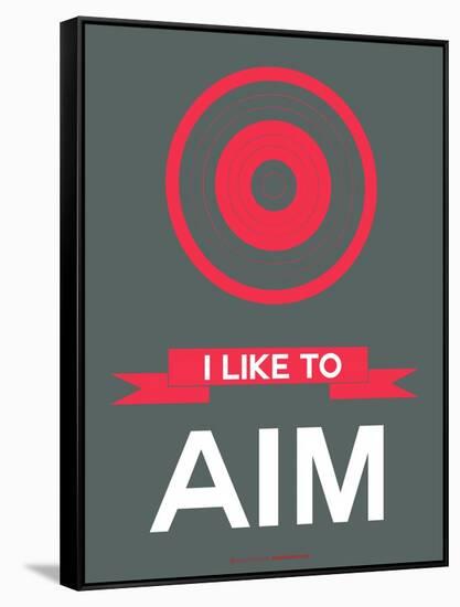 I Like to Aim 2-NaxArt-Framed Stretched Canvas