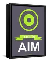 I Like to Aim 3-NaxArt-Framed Stretched Canvas