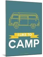 I Like to Camp 2-NaxArt-Mounted Art Print