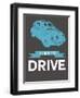 I Like to Drive Beetle 3-NaxArt-Framed Art Print