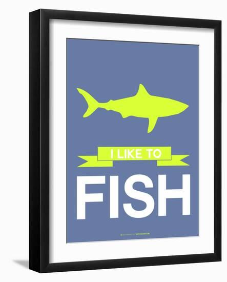 I Like to Fish 2-NaxArt-Framed Art Print