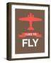 I Like to Fly 6-NaxArt-Framed Art Print