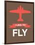 I Like to Fly 6-NaxArt-Framed Art Print