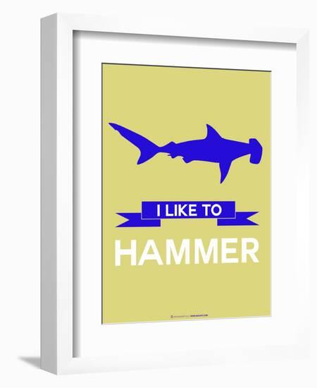 I Like to Hammer 2-NaxArt-Framed Art Print