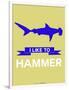 I Like to Hammer 2-NaxArt-Framed Art Print