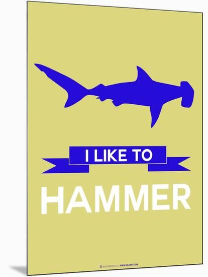 I Like to Hammer 2-NaxArt-Mounted Art Print