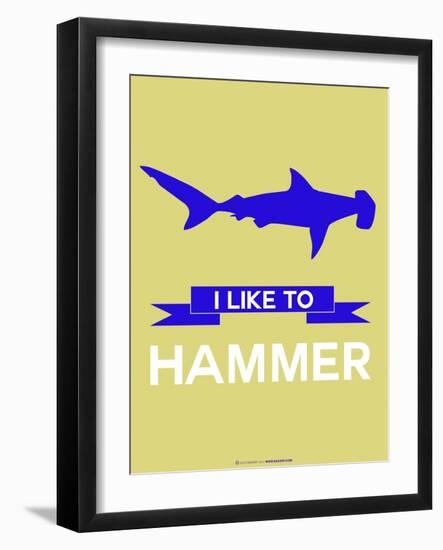 I Like to Hammer 2-NaxArt-Framed Art Print