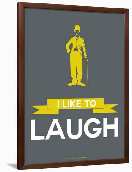 I Like to Laugh 1-NaxArt-Framed Art Print