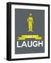 I Like to Laugh 1-NaxArt-Framed Art Print