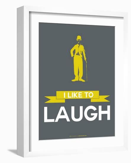 I Like to Laugh 1-NaxArt-Framed Art Print