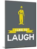 I Like to Laugh 1-NaxArt-Mounted Art Print