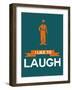 I Like to Laugh 2-NaxArt-Framed Art Print