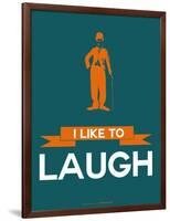 I Like to Laugh 2-NaxArt-Framed Art Print