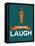 I Like to Laugh 2-NaxArt-Framed Stretched Canvas