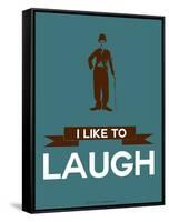 I Like to Laugh 3-NaxArt-Framed Stretched Canvas