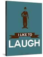 I Like to Laugh 3-NaxArt-Stretched Canvas