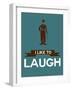 I Like to Laugh 3-NaxArt-Framed Art Print