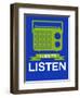 I Like to Listen 2-NaxArt-Framed Art Print