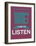 I Like to Listen 3-NaxArt-Framed Art Print